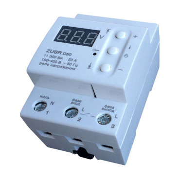 Реле напряжения ZUBR D50 Реле напряжения ZUBR D50